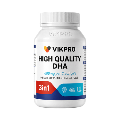德国VIKpro德唯宝DHA鱼油60粒