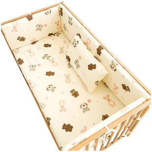 婴儿床床围栏软包儿童拼接床围挡布护边防撞宝宝床上用品护栏围挡