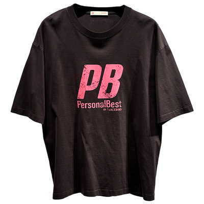 太平鸟字母休闲短袖T恤