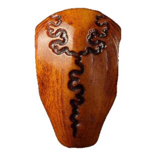 雕刻三界牛骨三通文玩佛头金刚星月菩提配饰天然佛珠手串手链配件