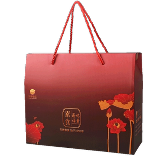 齐善素食礼盒大吉大利佛家纯素寺院斋菜高端素菜新年礼包年饭过年