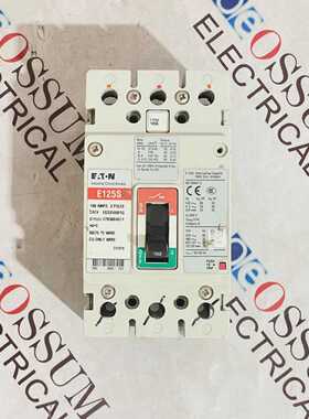 EATONE125SEGS3100FFGCIRCUITBREAKER100A3POLE免费快速发货