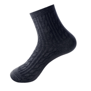 爱优恩日系女袜秋冬全棉吸汗抗菌防臭袜AUN女士中筒纯棉袜子正品