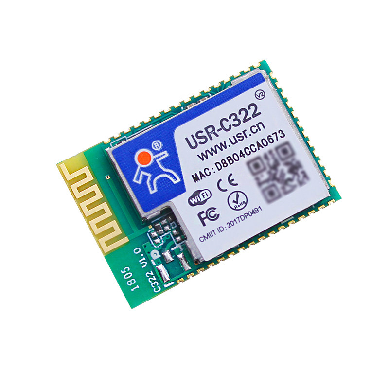 WIFI模块工业级CC3200带TTL串口转wifi无线AP低功耗有人USR-C322