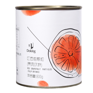 盾皇红西柚果粒果肉罐头 红心柚子颗粒果酱奶茶店杨枝甘露原材料