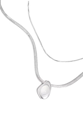 meililove水生浮想玛瑙锁骨项链