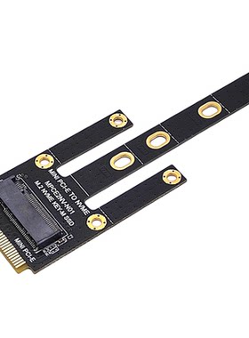 MINIPCI-E转NVME M2转接卡MPCIE转KEY-M扩展插槽WIFI接口改M.2盘