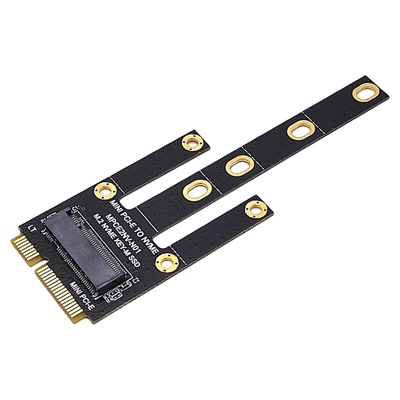 MINIPCI-E转NVME M2转接卡MPCIE转KEY-M扩展插槽WIFI接口改M.2盘