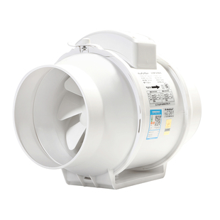 金羚管道风机160大风力抽油烟厨房排风扇6寸换气排气扇卫生间