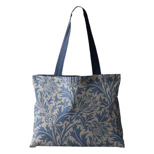 新款威廉横版大容量拉链女包包手拎包单肩通勤购物袋帆布包手提袋