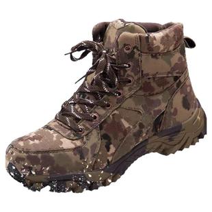 新款劳保鞋棉鞋男冬季保暖羊毛靴工作鞋户外耐磨登山鞋高帮棉鞋子