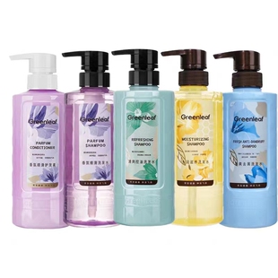 绿叶爱生活香氛洗发水去屑控油止痒滋养柔顺护发素沐浴露洗护套装