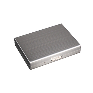 大容量防盗刷十10卡位卡包金属不锈钢男士女式防消磁卡盒姓氏定制