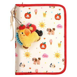 产检收纳册孕检收纳袋孕妇初期必备用品医院报告单孕期档案册带拉链产检本孕妈产检包检查资料记录册活页便携