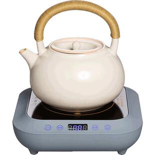 容山堂苏打釉茶壶煮茶器大陶壶泡茶新款烧水壶电陶炉套装白泥茶具