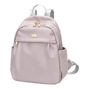 GOLF双肩包女时尚潮流简约百搭高中大学生书包帆布小背包2025新款