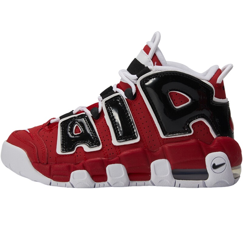 NIKE耐克男大童AIR MORE UPTEMPO运动训练篮球鞋415082-600