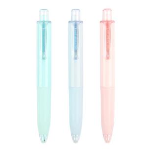 天卓兜兜中性笔小巧可爱胖墩中小学生商务水笔特色签字笔0.5速干黑色st精细头定芯零动mini迷你口袋笔可换芯