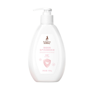 袋鼠妈妈孕妇洗衣液内衣裤母婴专用洁净去血渍污迹机手洗涤除菌液