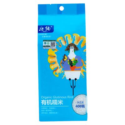 北纯有机糯米400g有机认证