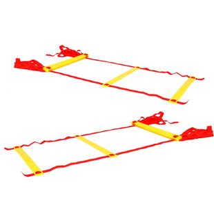 多功能足球训练器材绳梯敏捷梯儿童步伐体能训练器材软绳梯