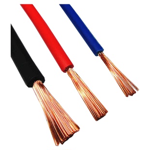 软电线RV/0.75/1/1.5/2.5/4/6/10平方多股国标电箱汽车零卖连接线