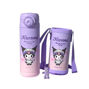 三丽鸥库洛米双儿童保温杯食品级316玉桂狗学生专用女孩双饮水壶