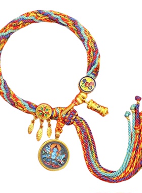【2026马年】本命佛藏式五彩手绳