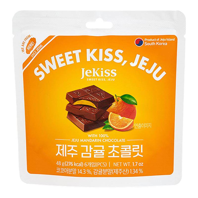 JEKISS韩国济州岛进口覆盆子橘子巧克力小零食伴手礼（代可可脂）