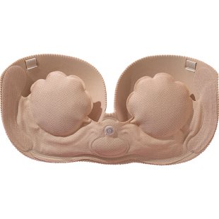 波波小姐充气文胸贴女婚纱用隐形无肩带聚拢上托小胸显大新娘内衣