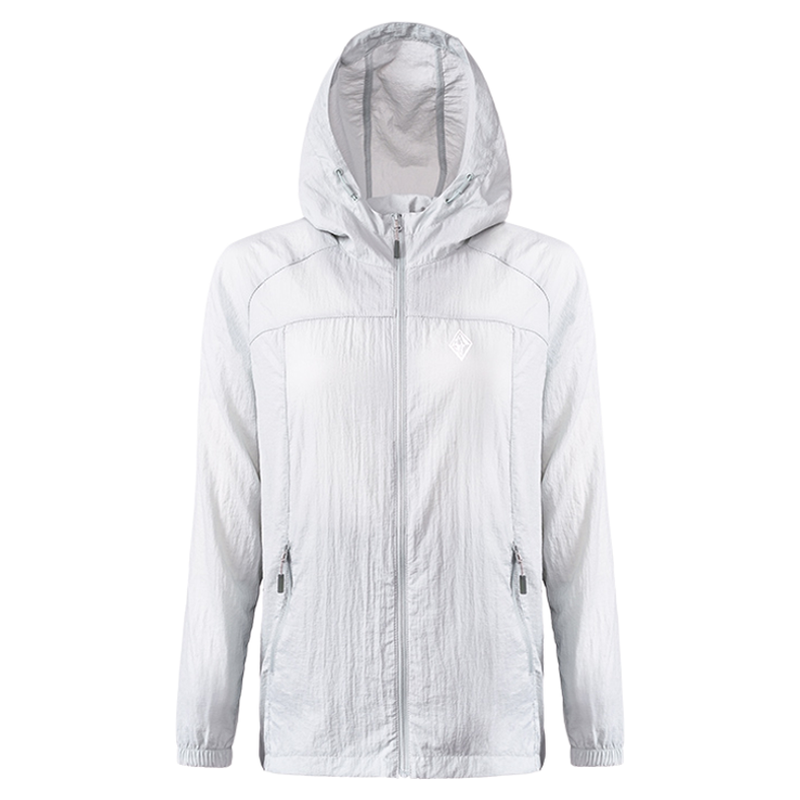 黑冰户外休闲连帽皮肤衣透气 防晒衣女UPF50+防晒服8860