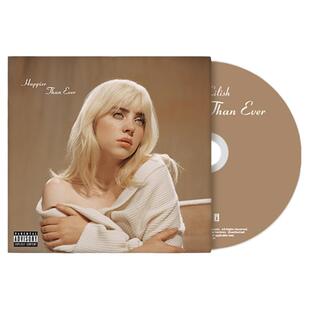 正版进口 碧梨新专辑 Billie Eilish Happier Than Ever CD唱片