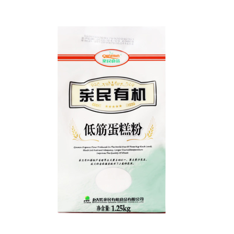 北大荒亲民有机蛋糕粉低筋面粉