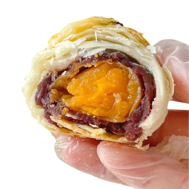 雪媚娘蛋黄酥手工糕点零食早餐