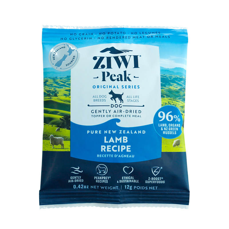 【顺手买一件】ziwi滋益巅峰经典风干狗粮试吃12g*2，口味随机