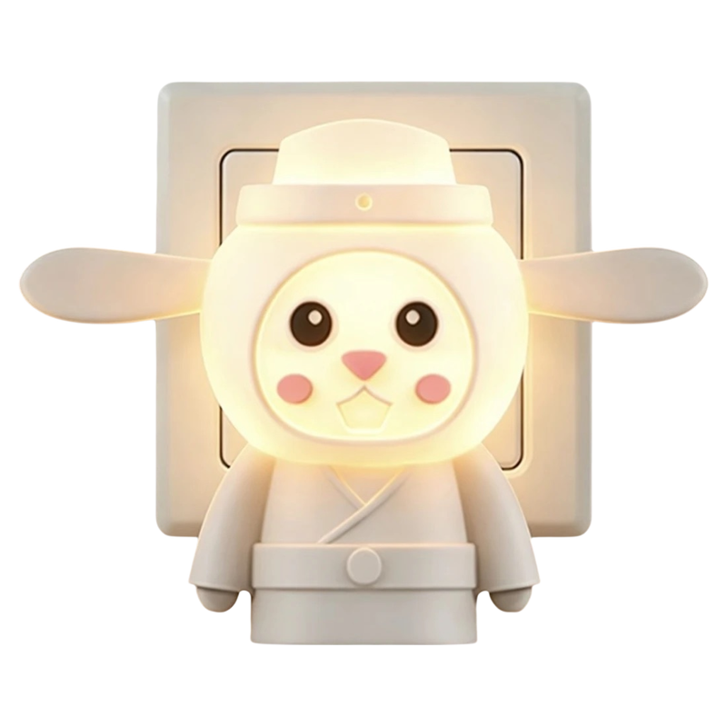 智能声控曼波哈基米护眼小夜灯