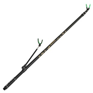 【六棱防转可拆卸变径尾插】黑金碳素支架炮台鱼竿架钓椅钓箱可用