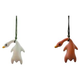 2025新款变色北京烤鸭变身挂件遇光紫外线会变色变色烤鸭防晒鸭子