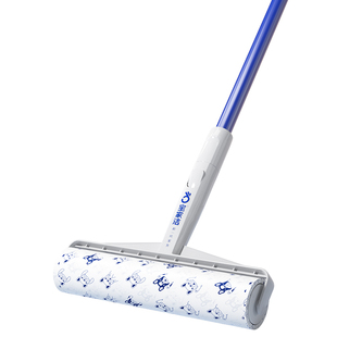 【明星推荐】宝家洁粘毛器卷纸长杆大号滚筒可撕式床上吸头发神器