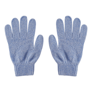 儿童羊绒手套分指保暖2-8岁男女宝可爱针织纯色毛线手套内蒙古产