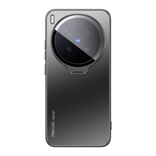 适用于vivox300s手机壳新款x300ultra全包带镜头膜盖x300u支架男vivo外壳X300金属背板x300s防摔商务超薄散热