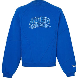 【折扣】Ader Error 早春男品牌标志贴花棉质卫衣