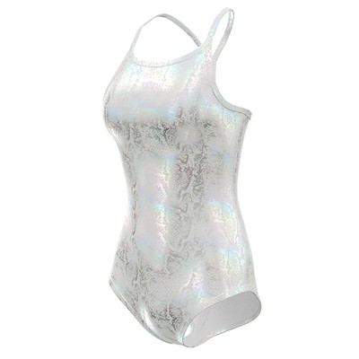 白蟒烫金，黄金腰臀比。