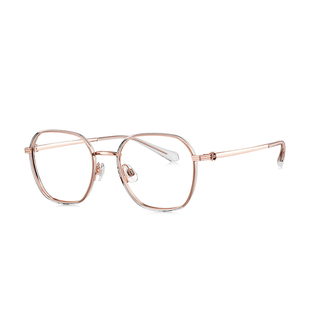 BOLON暴龙近视眼镜框男款钛框镜架女素颜小脸神器度数可配BA6015