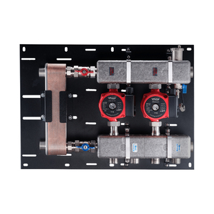 南先NAFIRST地暖换热板换集中供暖壁挂炉双系统耦合罐泵站分水器