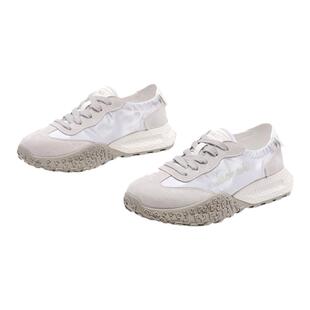 星期六阿甘鞋女款夏季2025新款芭蕾德训鞋透气厚底休闲鞋运动鞋子