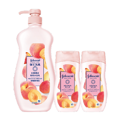 强生美肌蜜桃留香沐浴露1.12kg
