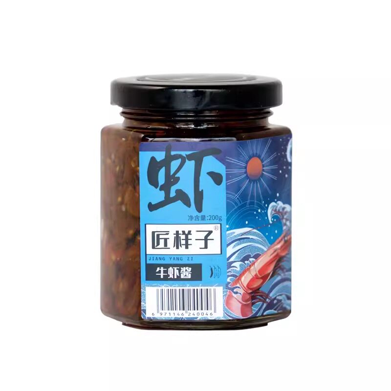 牛虾酱鲜香辣味拌饭拌面调味好酱