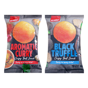 马来西亚进口零食HO.mimi啵啵球膨化食品小吃办公室追剧零食40g