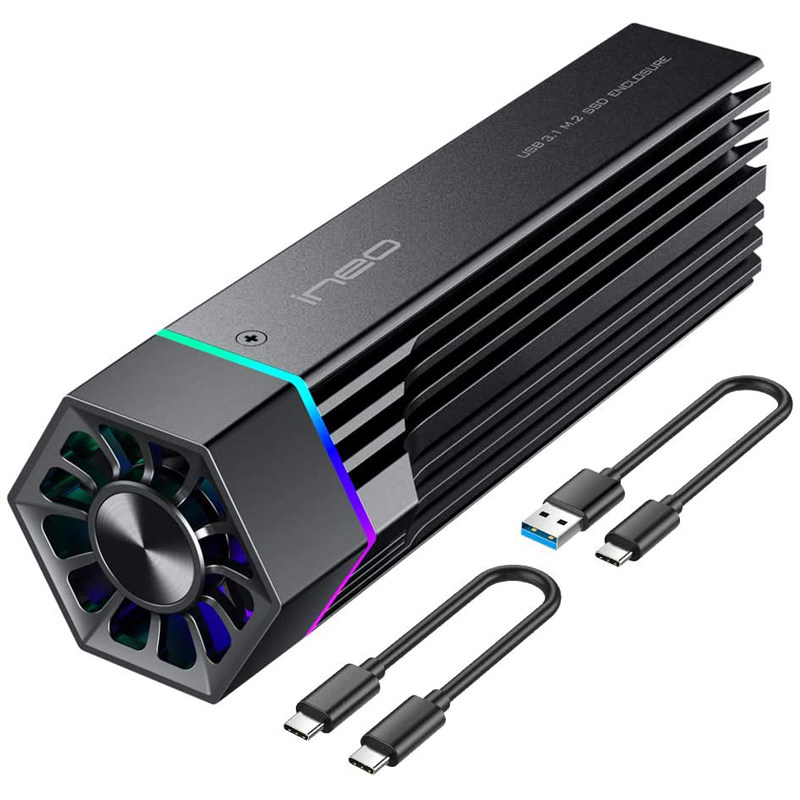 ineo M2固态写保护外置硬盘盒nvme转usb3.1typec10GB外接pcie2280